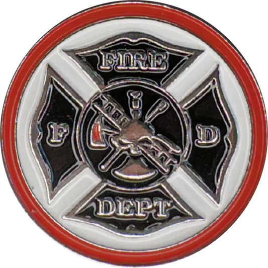 fire dept magnetic pin