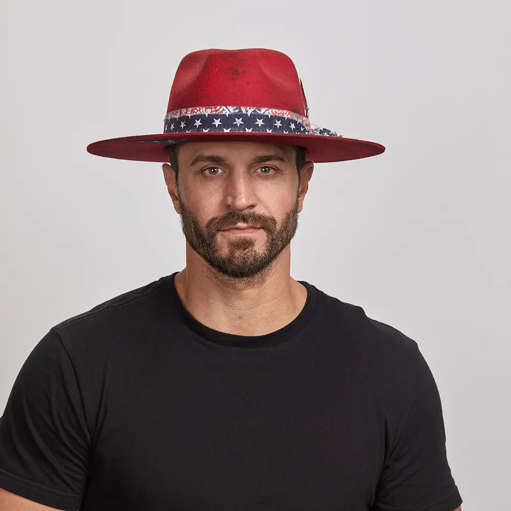 Fireworks | Mens Felt Fedora Hat