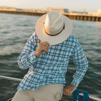 Florence Cream Straw Sun Hat by American Hat Makers