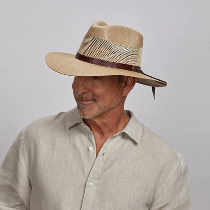 Florence | Mens Wide Brim Straw Sun Hat