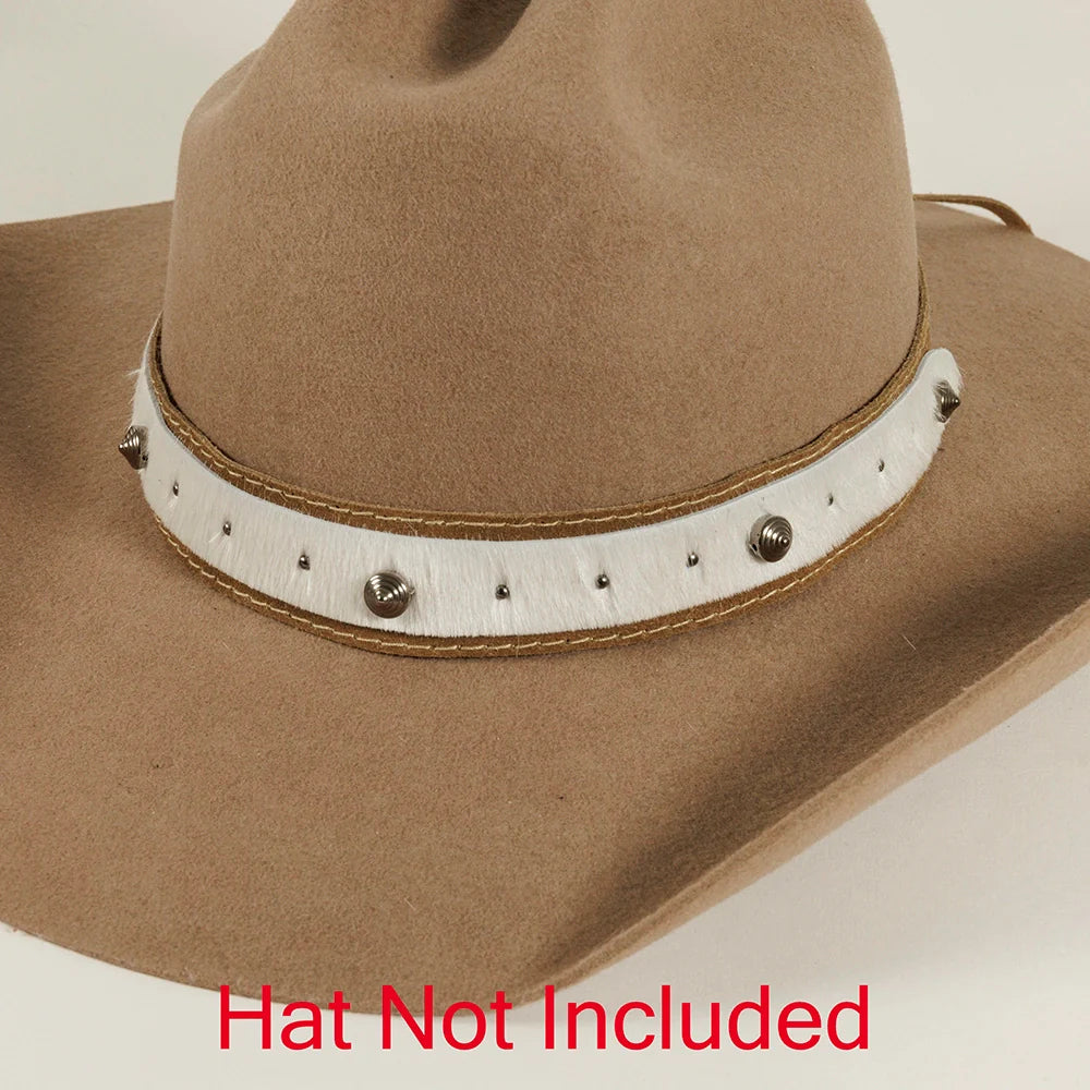 Frisco Hat Band on a brown hat