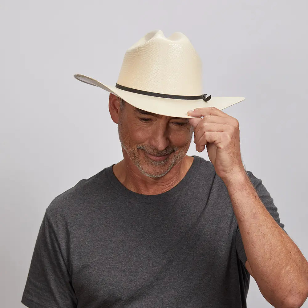 FT Worth | Mens Straw Cowboy Hat