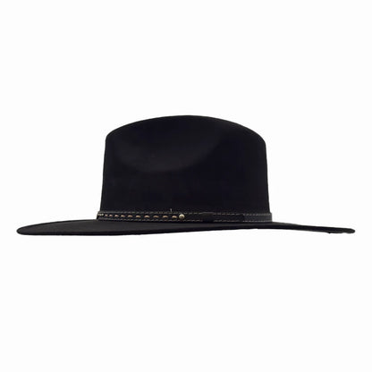 Granger | Mens Faux Suede Rancher Fedora Hat