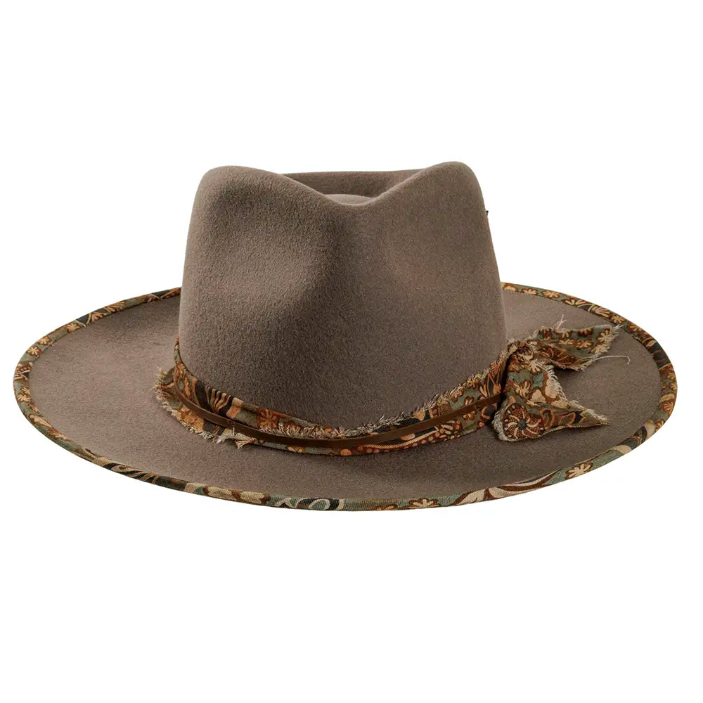 Gypsy Womens Felt Fedora Front View