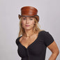 Hampton | Womens Leather Top Hat