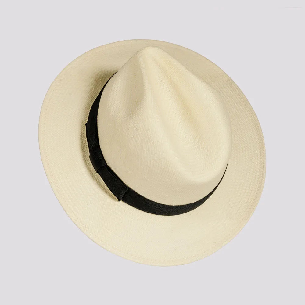 Havana | Womens Toyo Straw Panama Hat with Downturned Brim