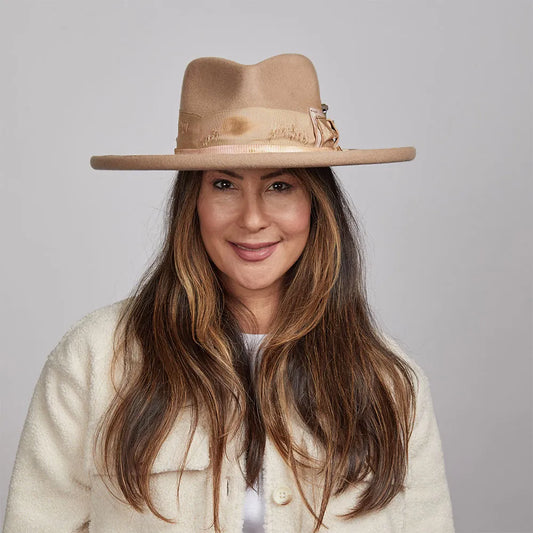 Hayden | Womens Felt Fedora Hat