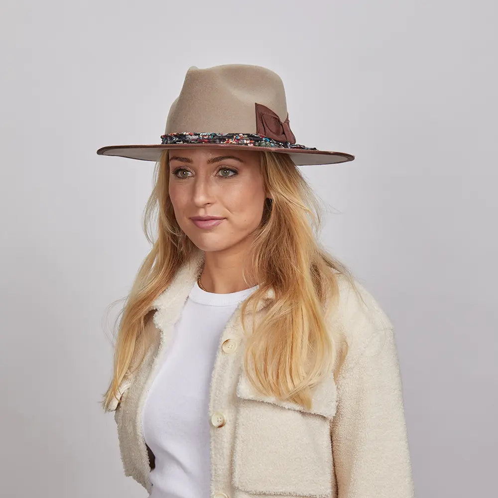 Java | Womens Felt Fedora Hat