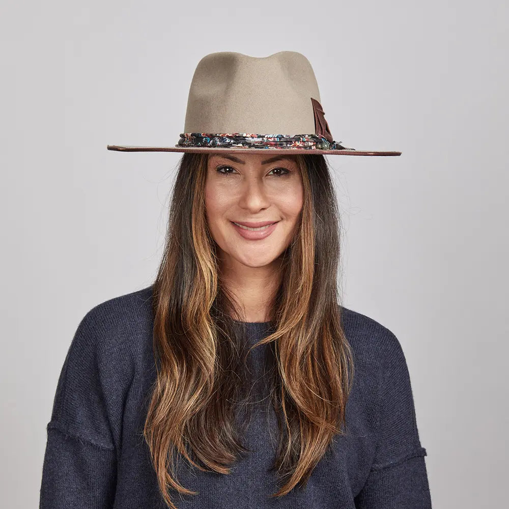 Java | Womens Felt Fedora Hat