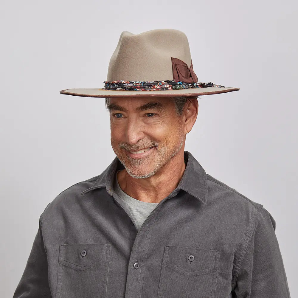 Java | Mens Felt Fedora Hat