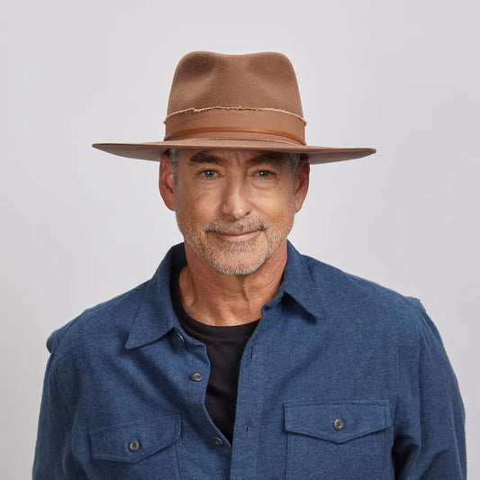 Jawa | Mens Wide Brim Felt Fedora Hat