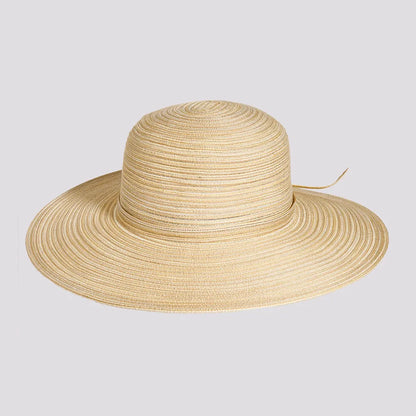 Kaira | Womens Sewn Polybraid Wide Brim Sun Hat