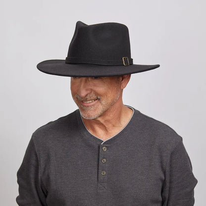 Lassen | Mens Felt Outback Hat