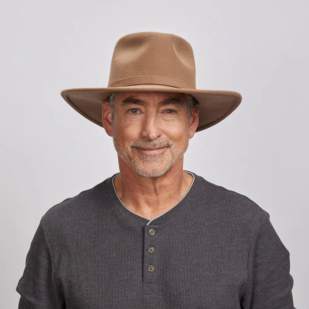 Lassen | Mens Felt Outback Hat