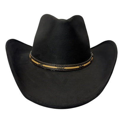Lawman | Womens Faux Suede Cowgirl Hat