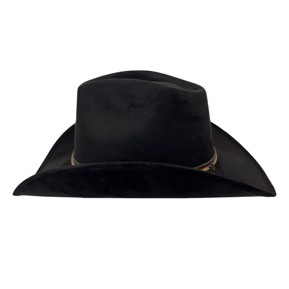 Lawman | Womens Faux Suede Cowgirl Hat