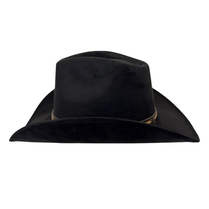 Lawman | Womens Faux Suede Cowgirl Hat