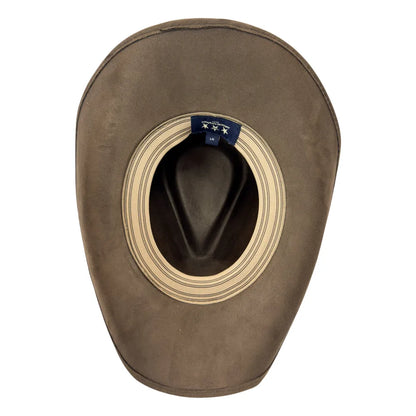 Lawman | Womens Faux Suede Cowgirl Hat