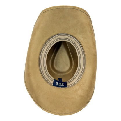 Lawman | Womens Faux Suede Cowgirl Hat