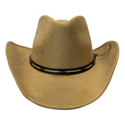 Lawman | Womens Faux Suede Cowgirl Hat