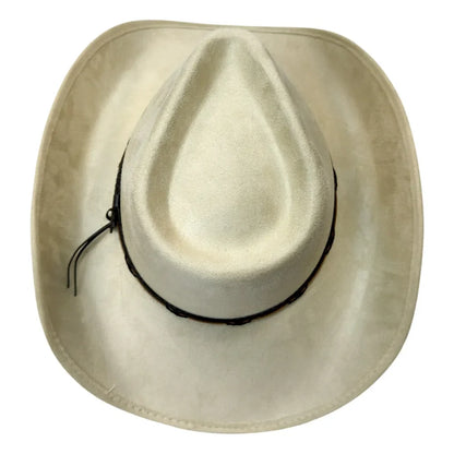 Lawman | Mens Faux Suede Cowboy Hat