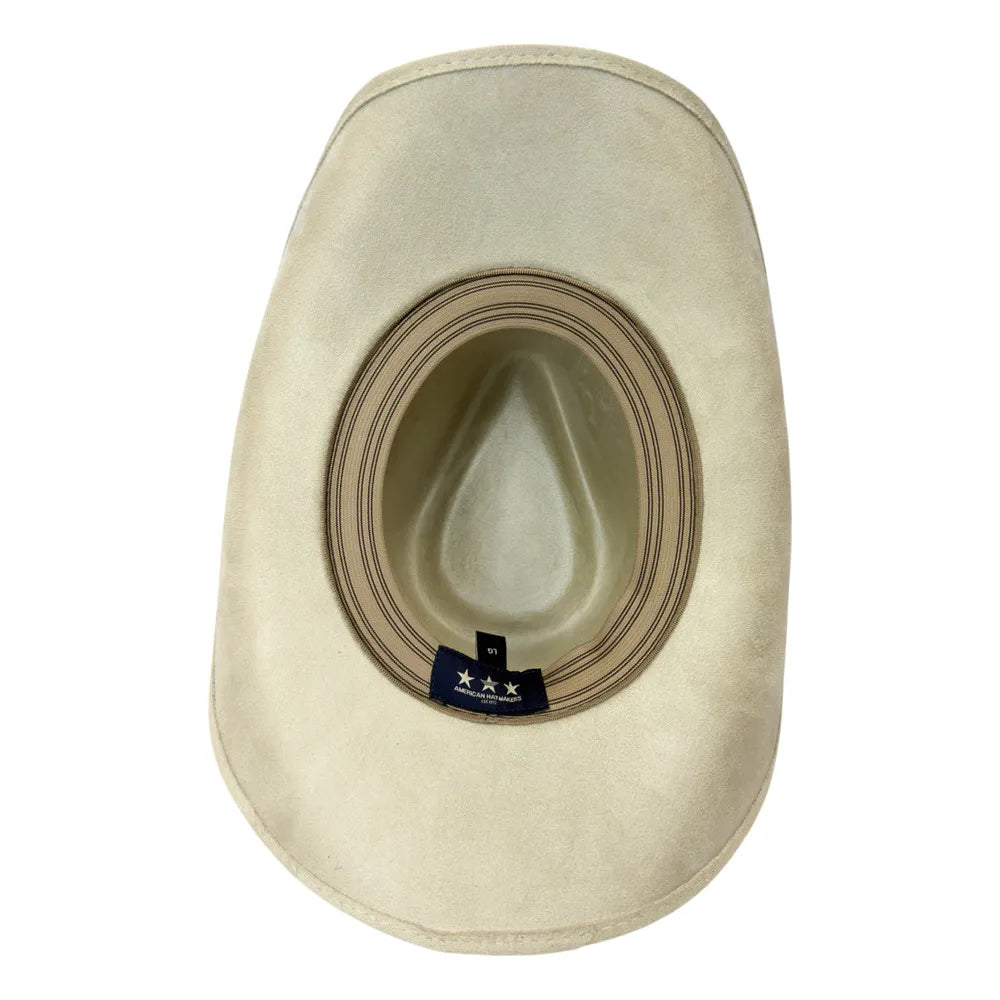 Lawman | Mens Faux Suede Cowboy Hat