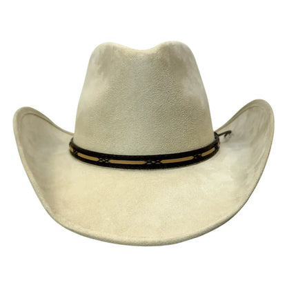 Lawman | Womens Faux Suede Cowgirl Hat