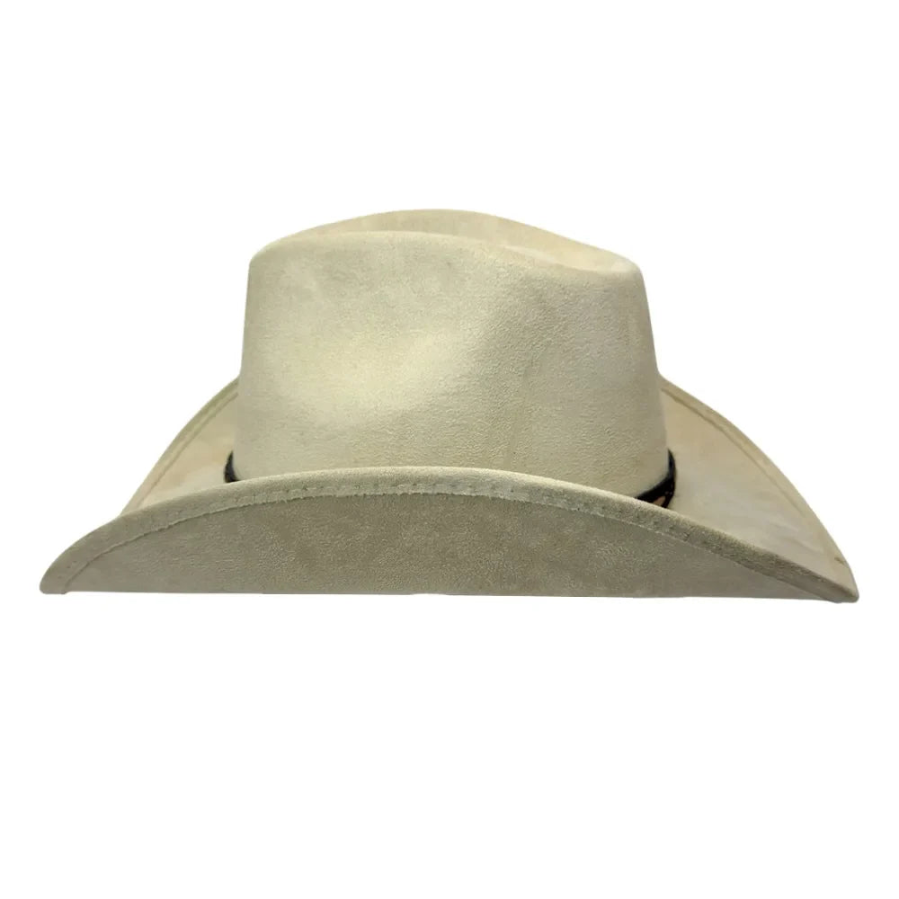 Lawman | Mens Faux Suede Cowboy Hat