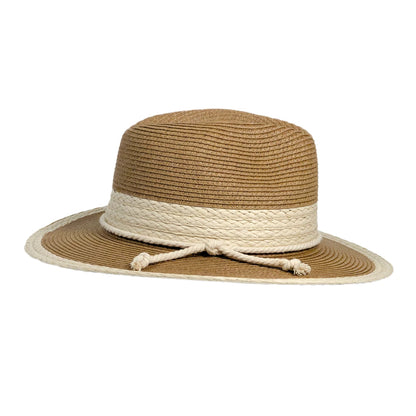 Luna | Womens Natural Paper Braid Safari Sun Hat