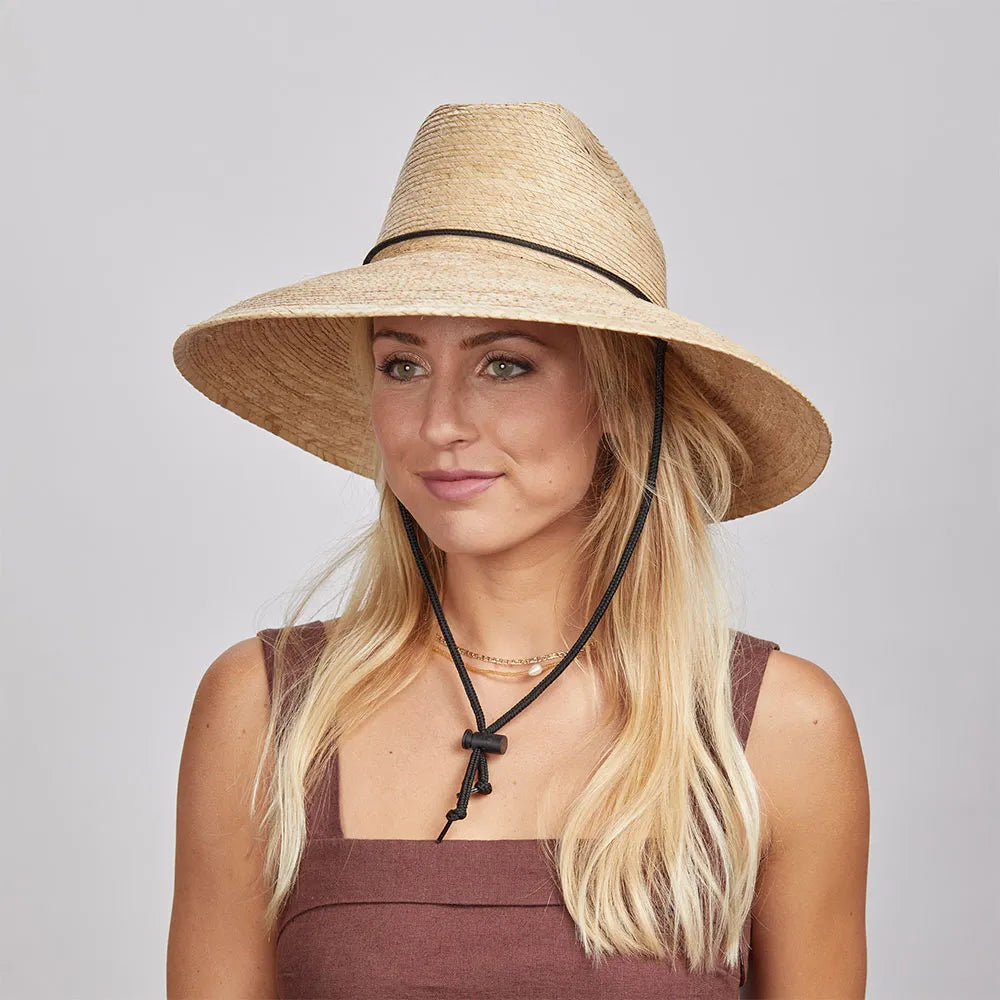 Marlin | Womens Wide Brim Straw Sun Hat