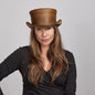 Marlow | Womens Leather Top Hat