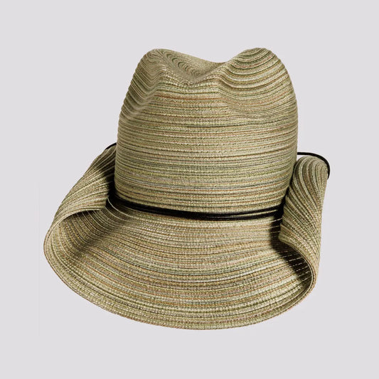 Memphis | Womens Rolled Brim Polybraid Western Cowgirl Hat