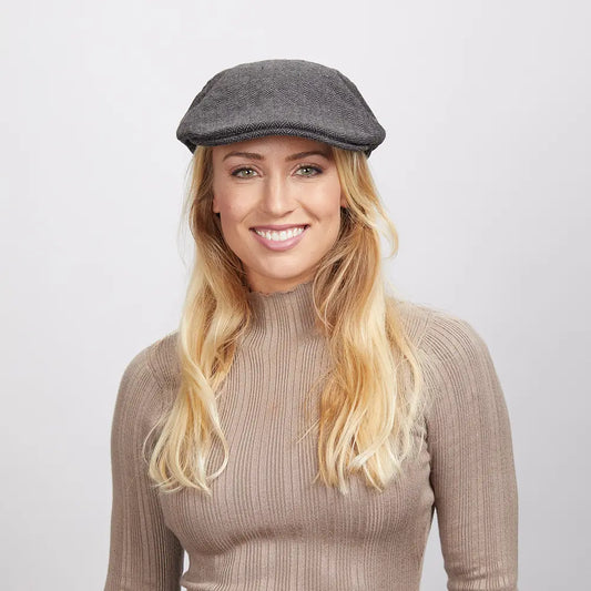 Mikey | Womens Newsboy Flat Cap