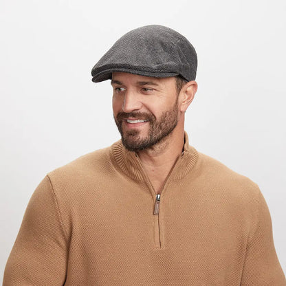 Mikey | Mens Newsboy Flat Cap