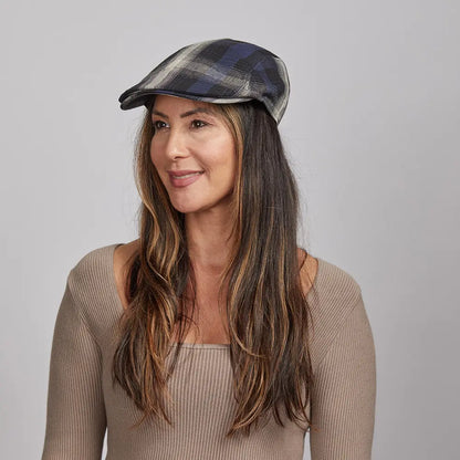 Mikey | Womens Newsboy Flat Cap