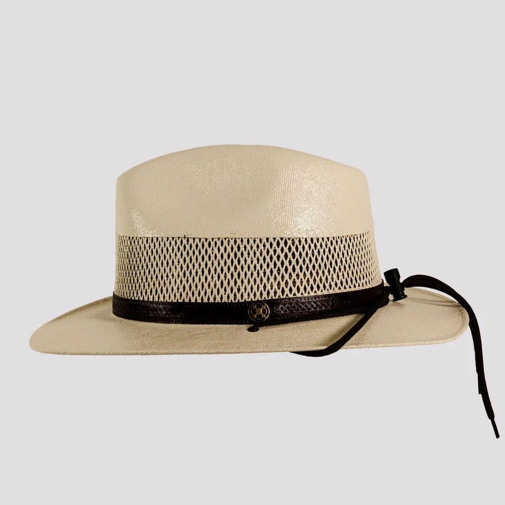 Milan | Womens Firm Straw Fedora Hat