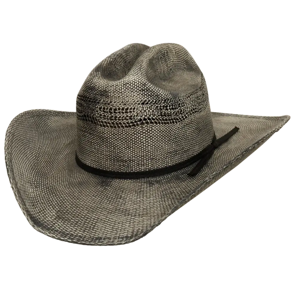 moonwalk mens grey straw cowboy angled view