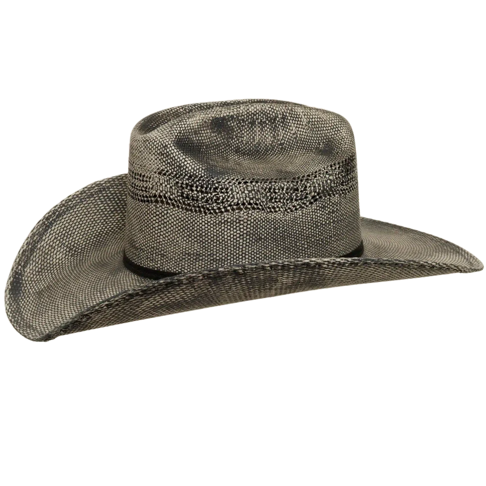 moonwalk mens grey straw cowboy side view