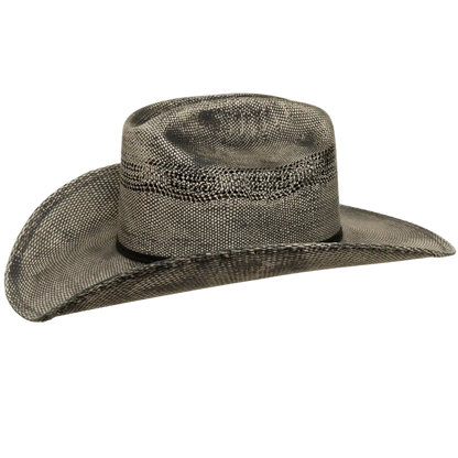 moonwalk mens grey straw cowboy side view