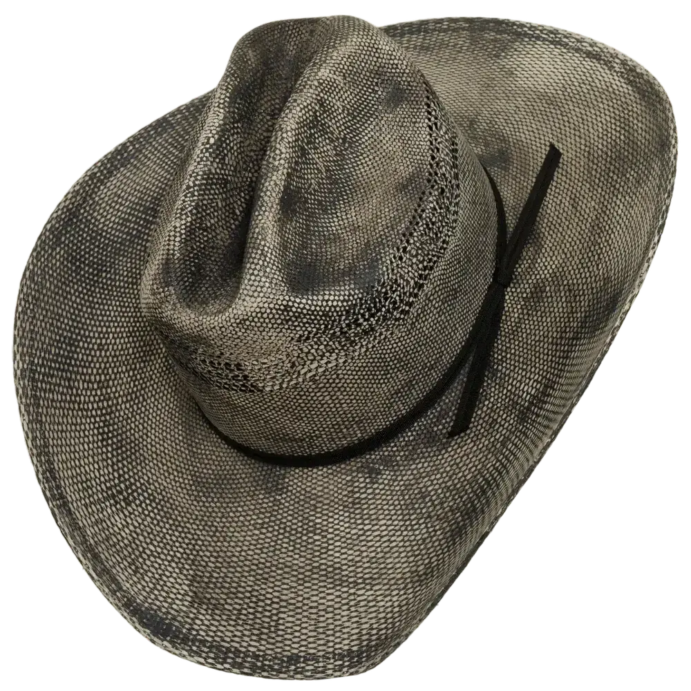 moonwalk mens grey straw cowboy angled view