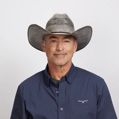 Moonwalk | Mens Bangora Straw Cowboy Hat