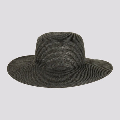 Mynah | Womens Mix Paper Braid Round Crown Straw Sun Hat