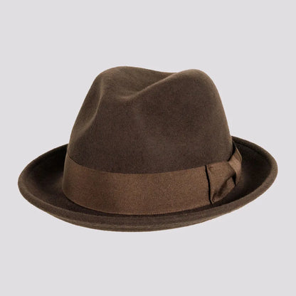 Pablo 2.0 | Mens Wool Felt Pinch Front Fedora Hat