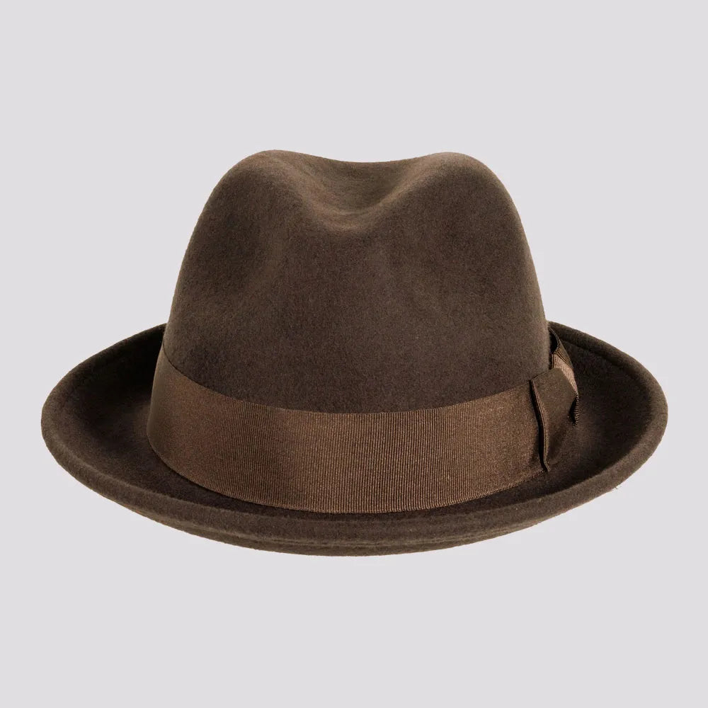 Pablo 2.0 | Womens Wool Felt Pinch Front Fedora Hat