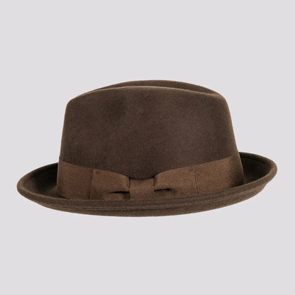 Pablo 2.0 | Womens Wool Felt Pinch Front Fedora Hat