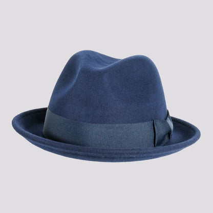 Pablo | Mens Wool Felt Pinch Front Fedora Hat