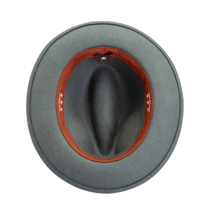 Pablo Grey Felt Fedora Inner View