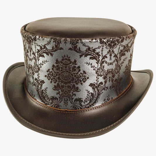 Parlor | Womens Genuine Leather Top Hat