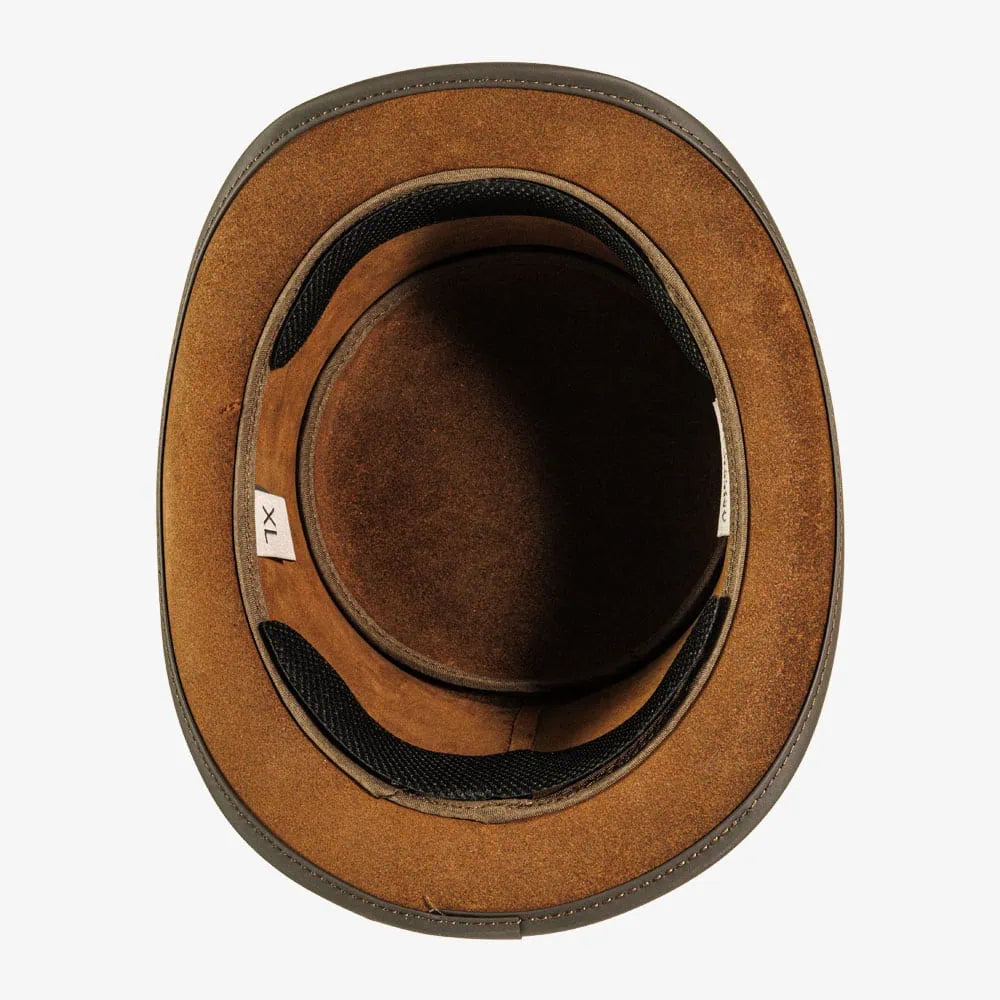 Parlor | Womens Genuine Leather Top Hat