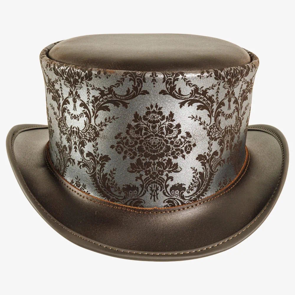 Parlor | Mens Genuine Leather Top Hat